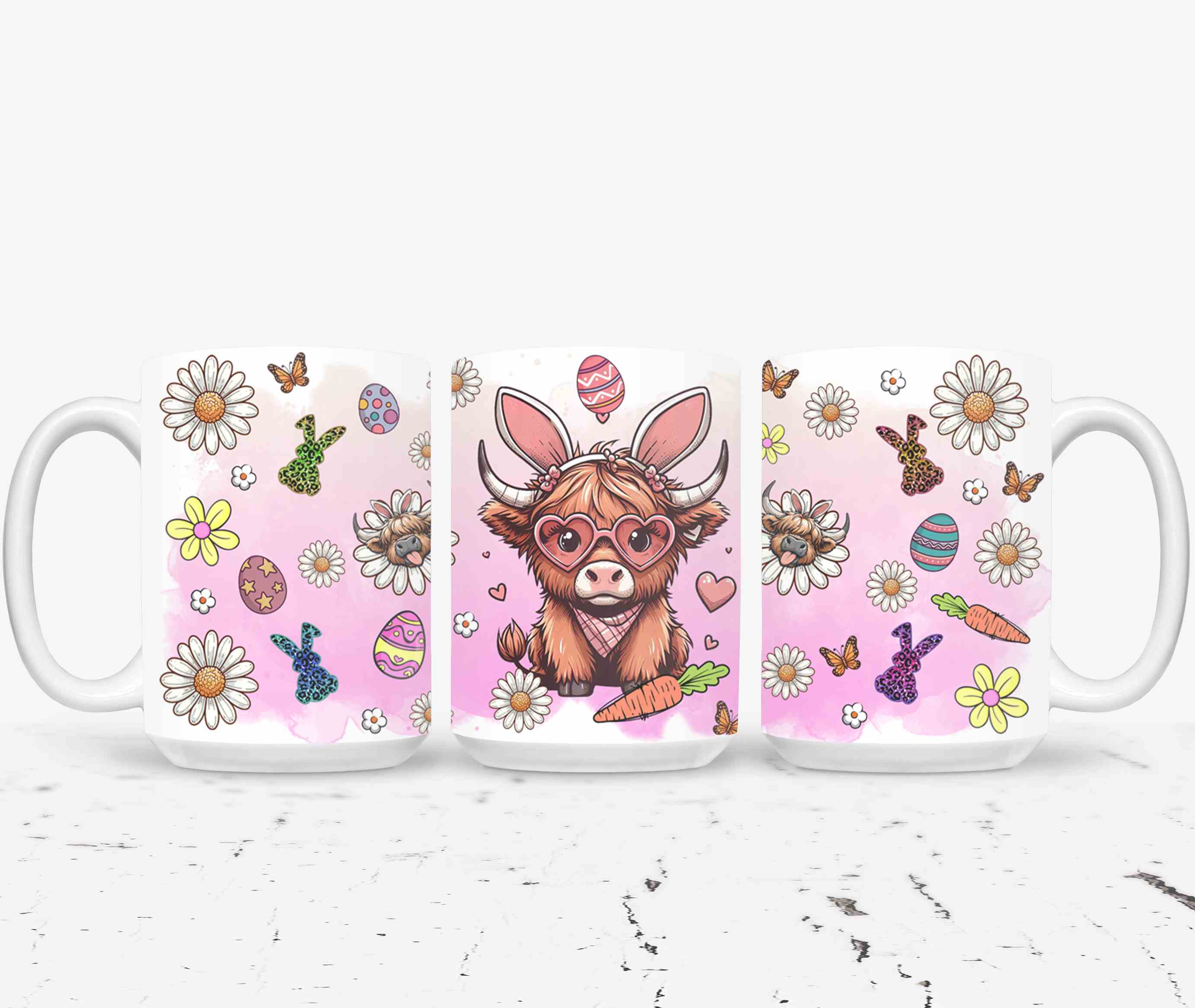 Highland Cow Easter-10366